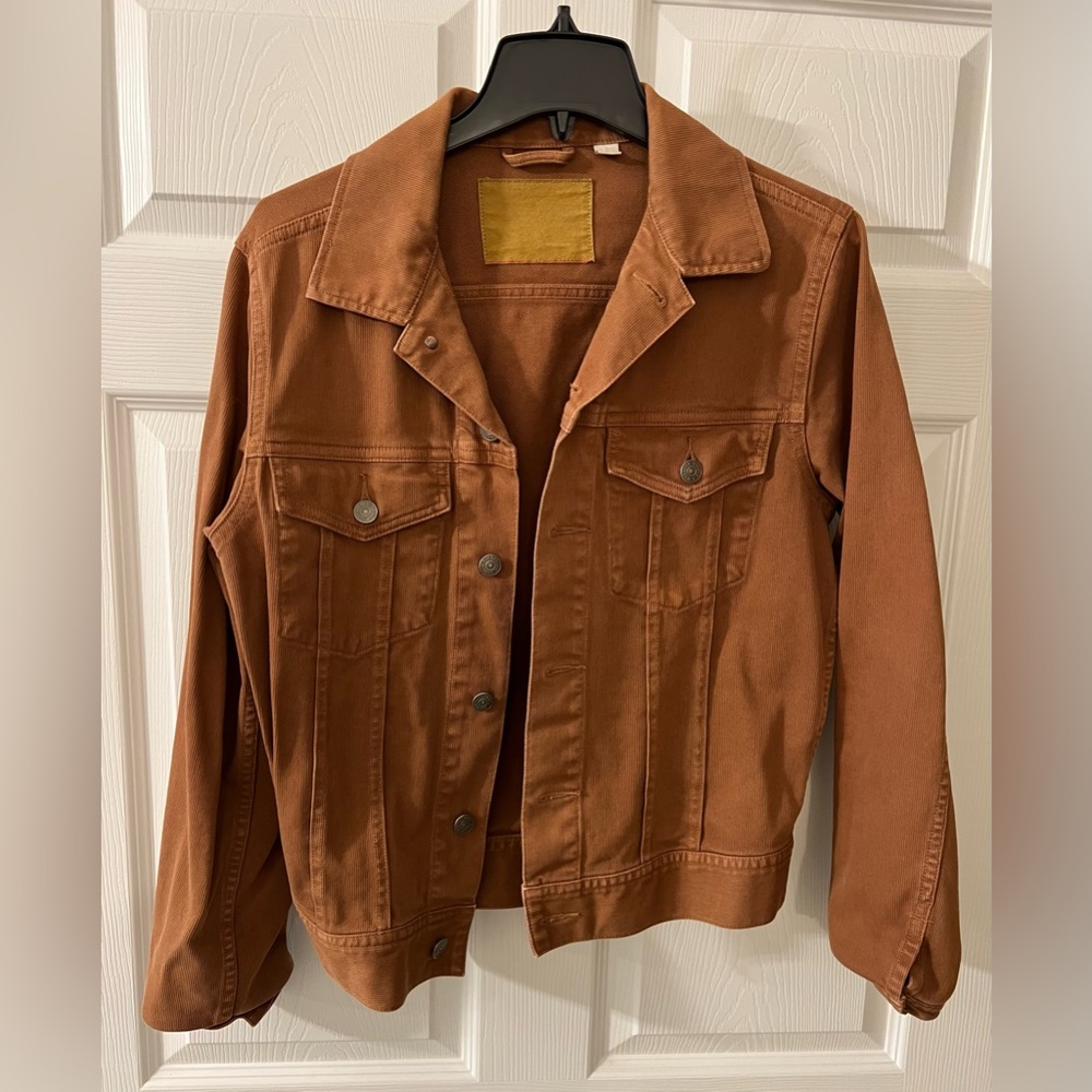 Denim Button Jacket - Picture 5 of 6